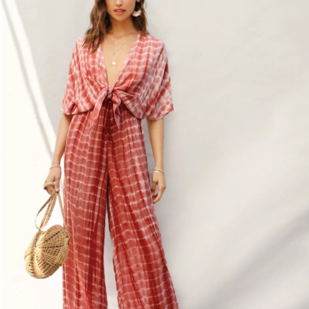 SHEIN tie dye jumpsuit (size S)
